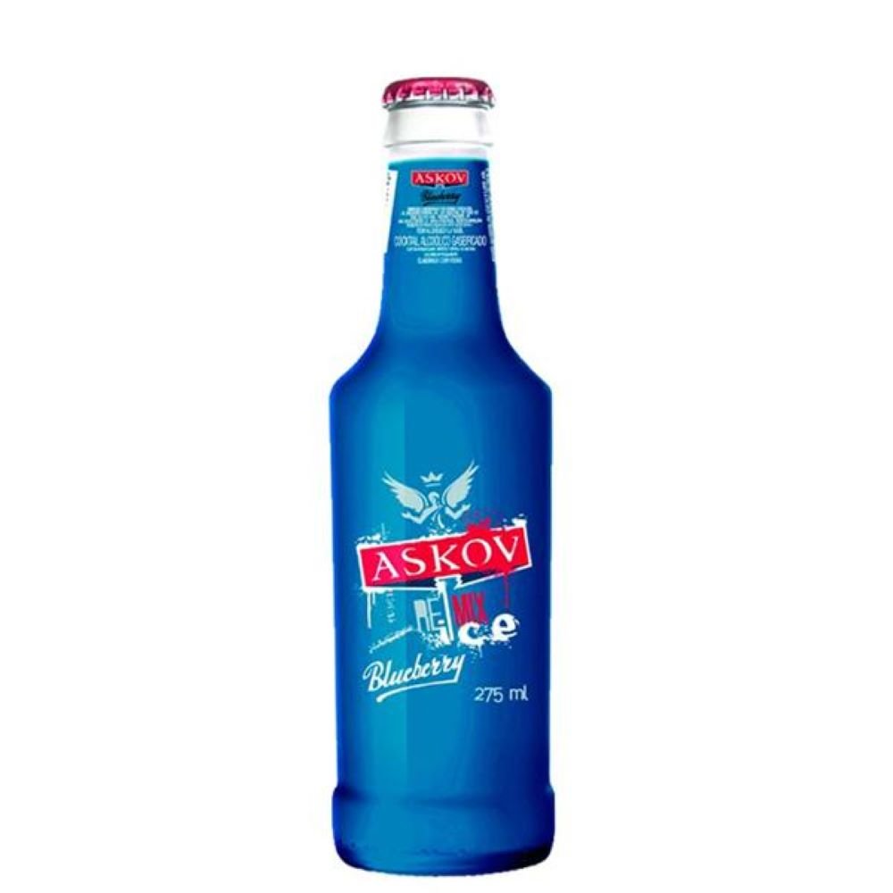 Askov Ice Sabor Blue Berry 6 x 275 ml | Martins Atacado