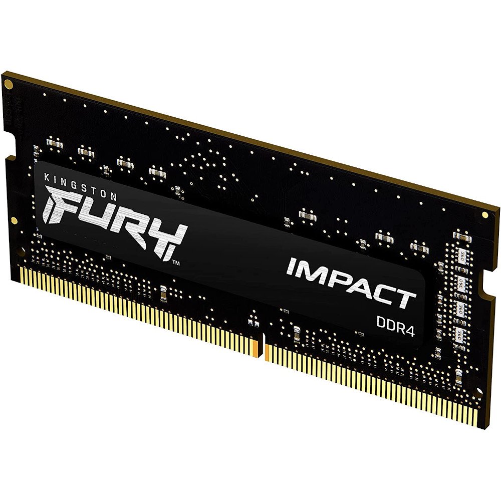 Memoria 8gb Ddr4 3200mhz, Kingston Fury Impact Para Notebook/Gamers, Kf432s20ib/8