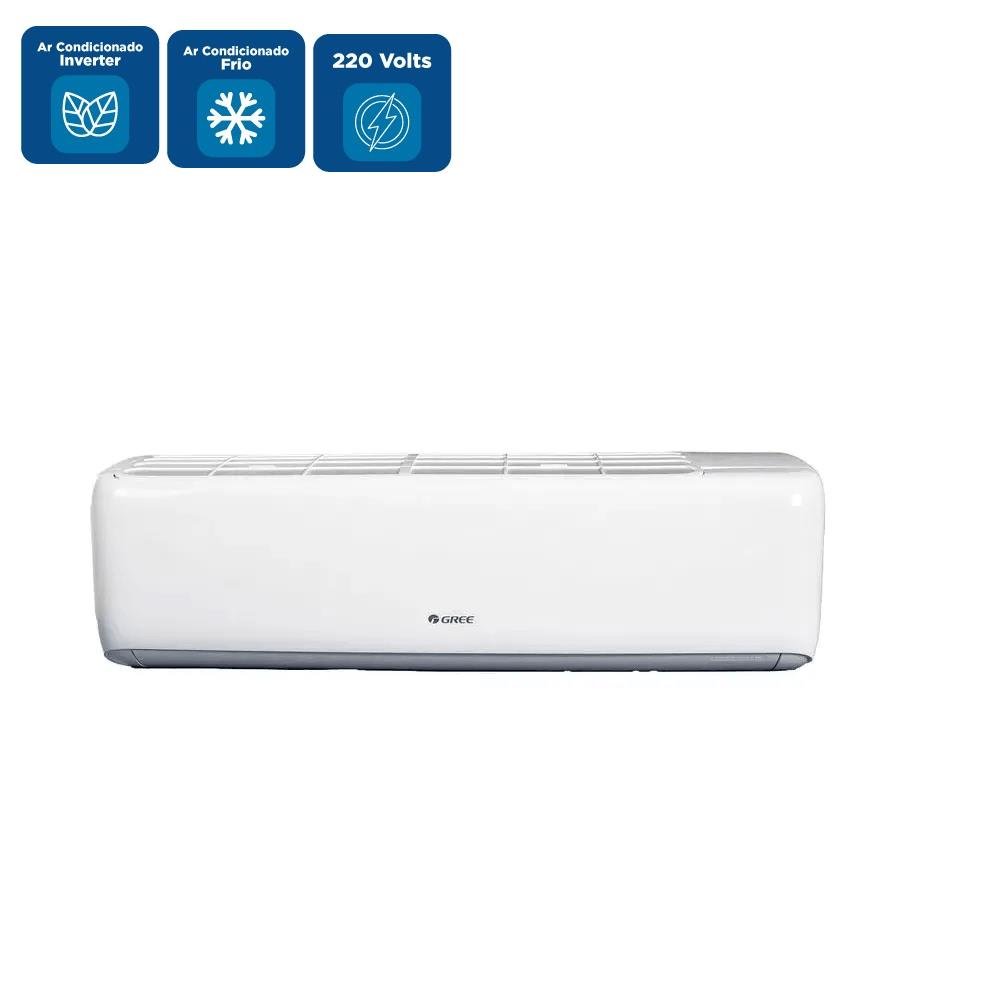 Ar Condicionado Split Hi Wall Inverter Gree G-Top Auto 24000 BTU/h Frio CB574N10500 ¿ 220 Volts
