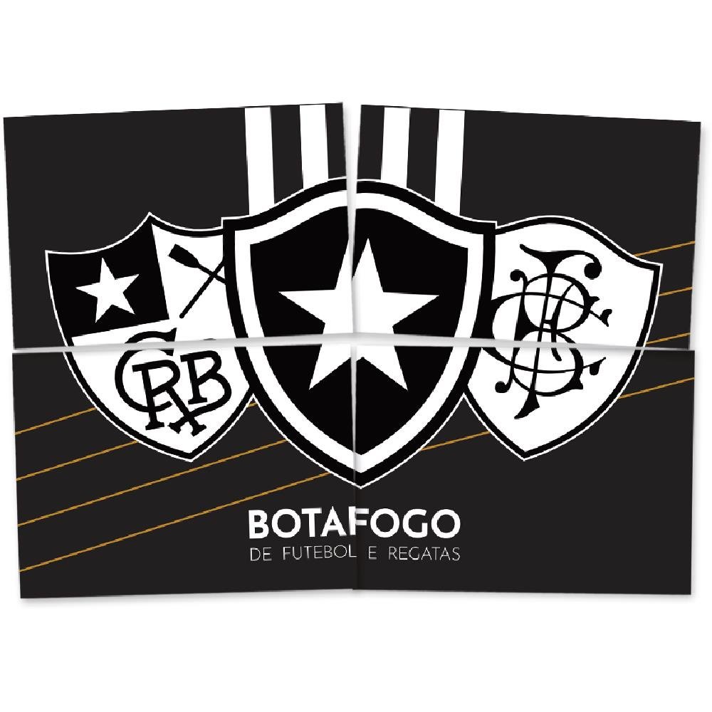Painel 4 Laminas Botafogo Oficial