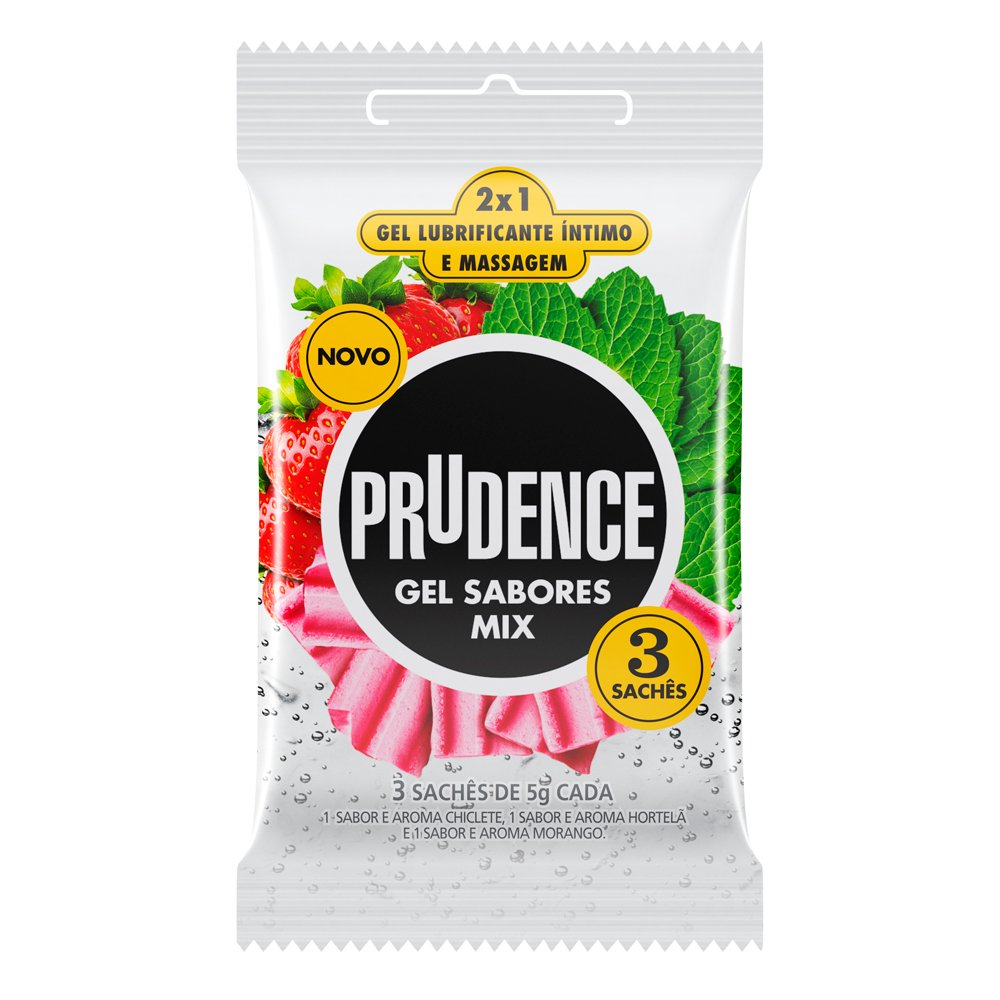 Gel Prudence Mix Sache 5g Com 3 Unidades