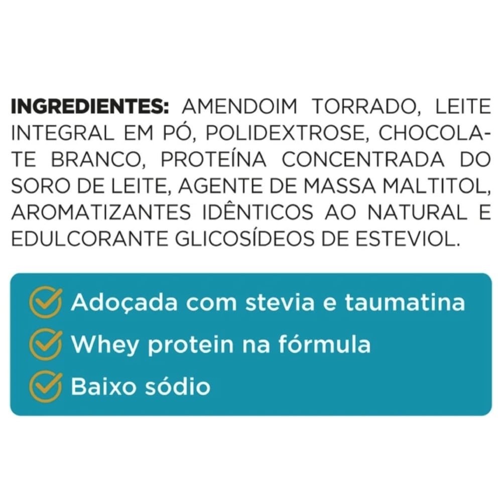 Pasta de Amendoim Topway Leite em Pó 450g