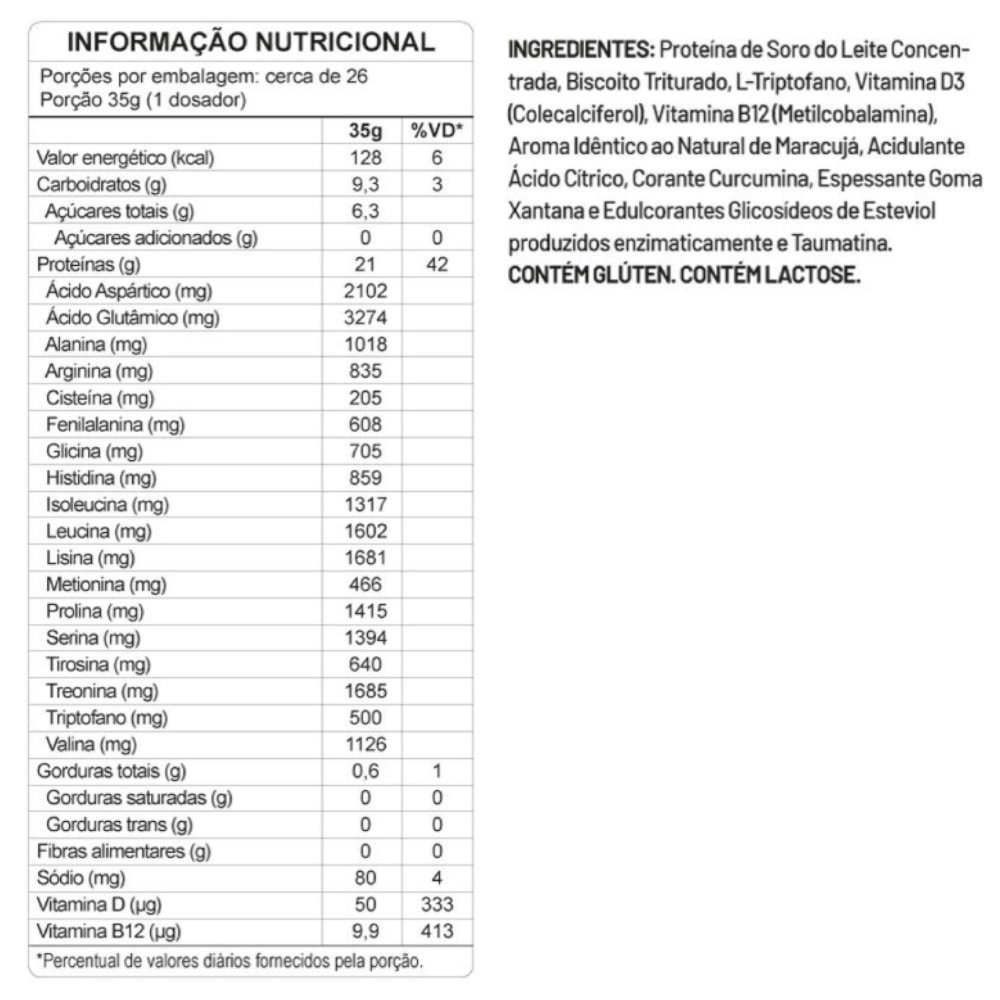 Whey Protein Topway Torta de Maracujá 900g