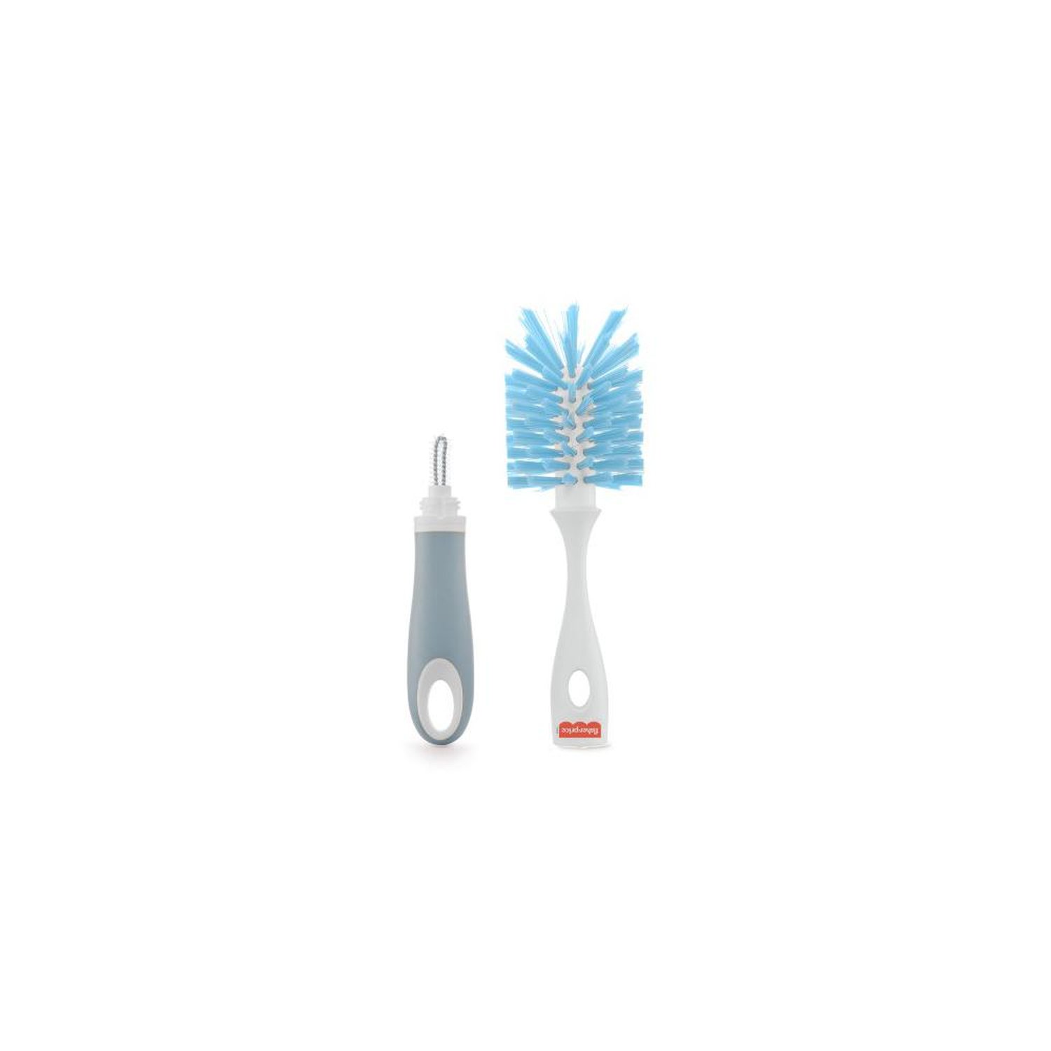 Escova de Bicos e Mamadeiras 2 em 1 First Moments Azul Fisher Price - BB1060