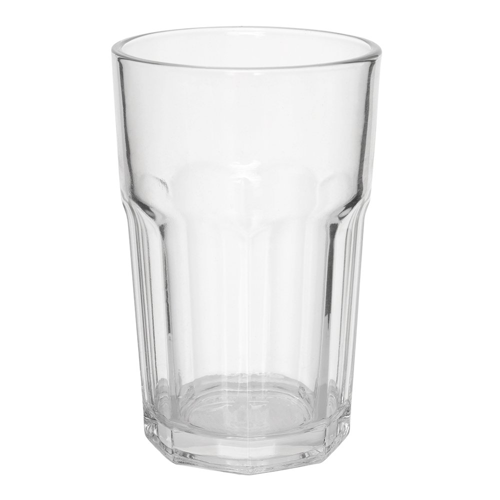 Copo De Vidro Transparente 300Ml Linha Horizon Mimo Style