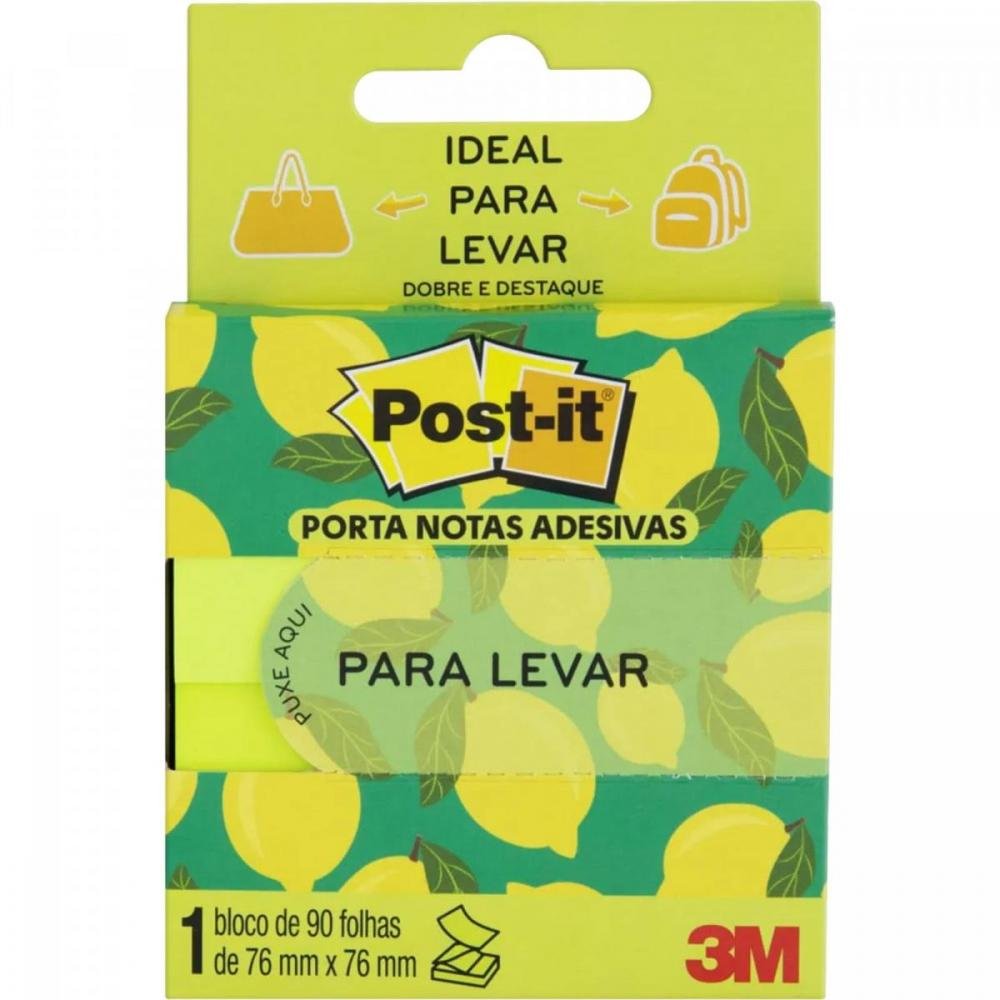 Notas para Levar Post-It Verde 3M