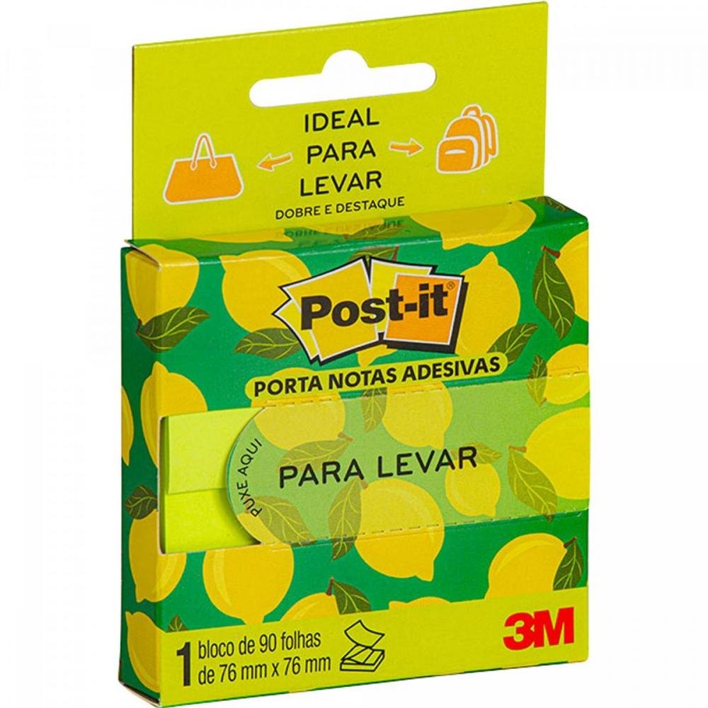 Notas para Levar Post-It Verde 3M
