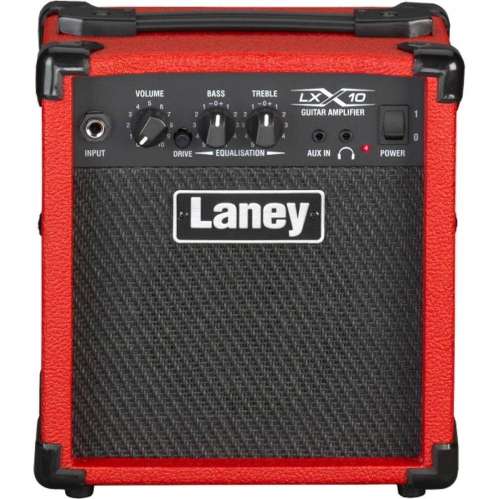 Amplificador De Guitarra Laney Lx10 110V Vermelho Un.Venda: Pc/1