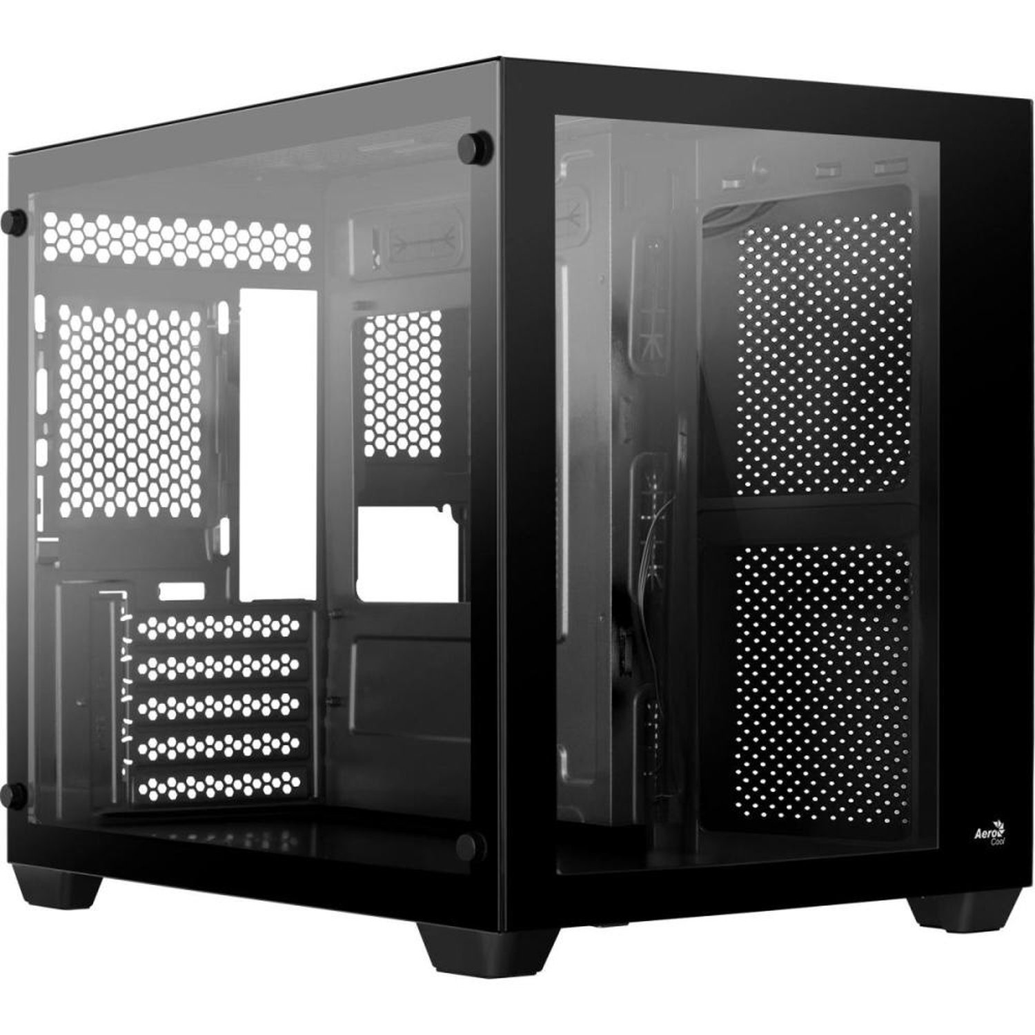 Gabinete Gamer Aerocool Dryft Mini Preto Lateral Vidro Un.Venda: Pc/1