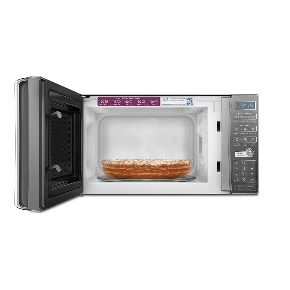 Micro-ondas Electrolux 27 Litros Prata MS37R - 127V