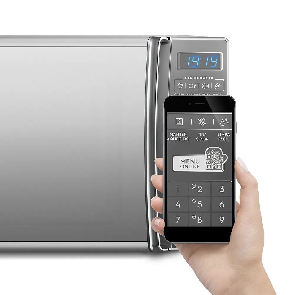 Micro-ondas Electrolux 27 Litros Prata MS37R - 127V