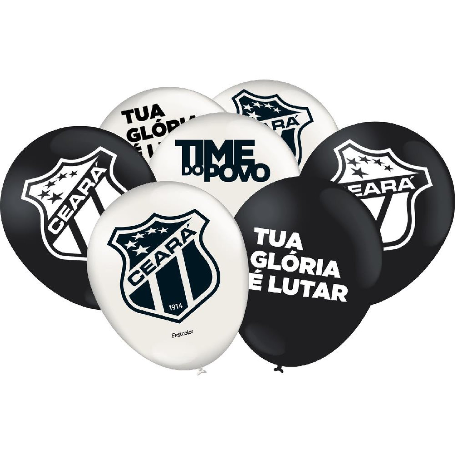 Balao Ceara Oficial - Embalagem com 25 unidades.