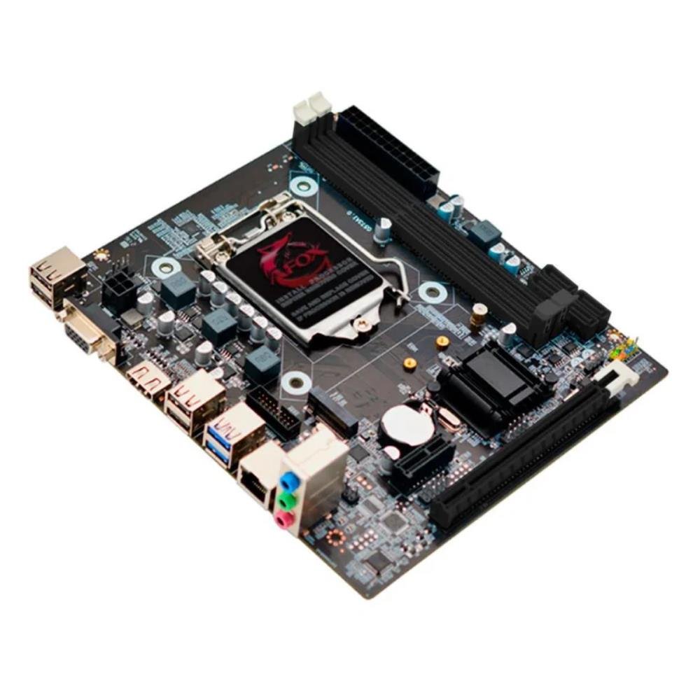 Placa Mãe H81 Afox, Chipset H81, Intel LGA 1150, mATX, DDR3 - IH81-MA5-V4