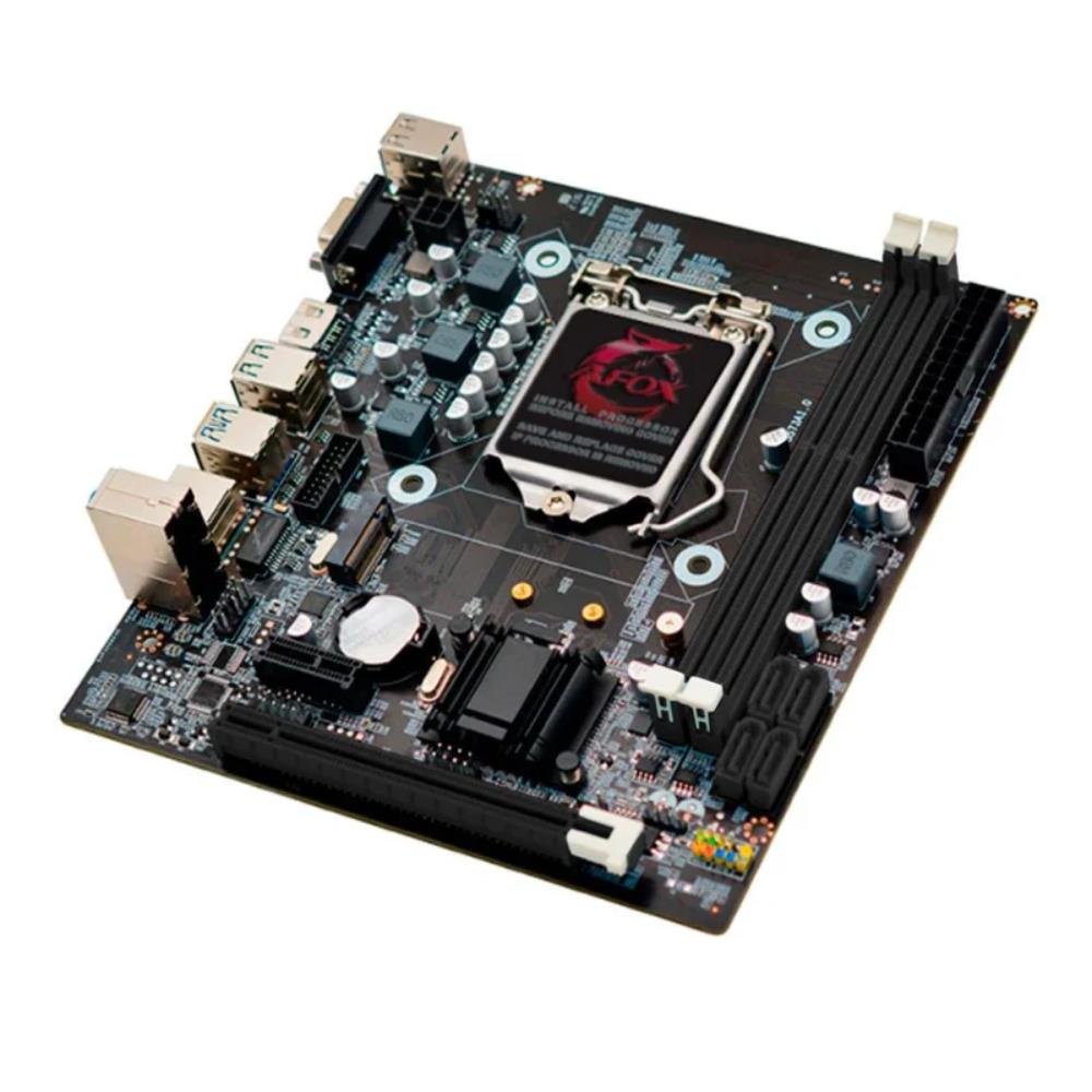 Placa Mãe H81 Afox, Chipset H81, Intel LGA 1150, mATX, DDR3 - IH81-MA5-V4
