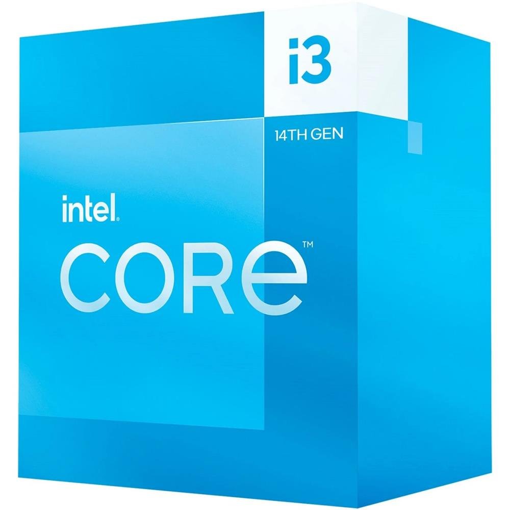 Processador Intel Core I3-14100, 3.5Ghz (4.7Ghz Turbo), 4-Core 8-Threads, Cache 16Mb, Lga 1700