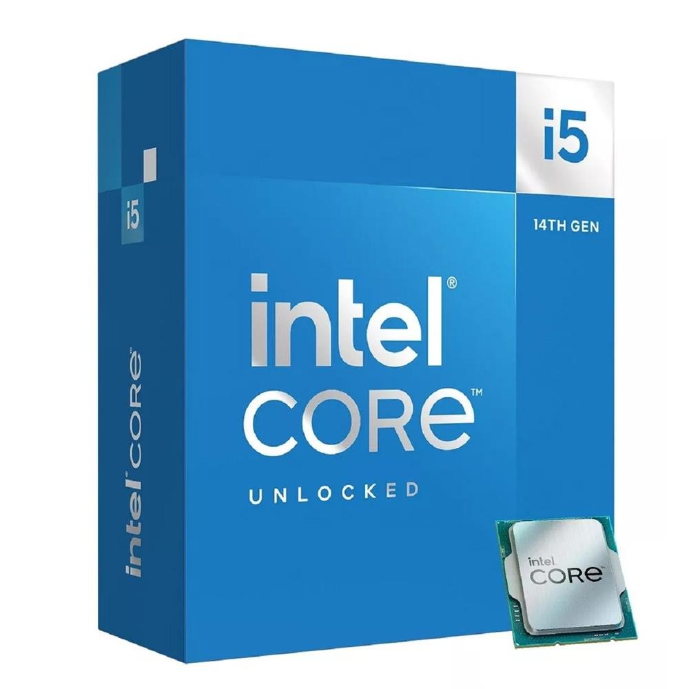 Processador Intel Core I5-14600K, 2.6 Ghz (5.3 Ghz Turbo), 14-Core 20-Threads, Cache 24Mb, Lga 1700