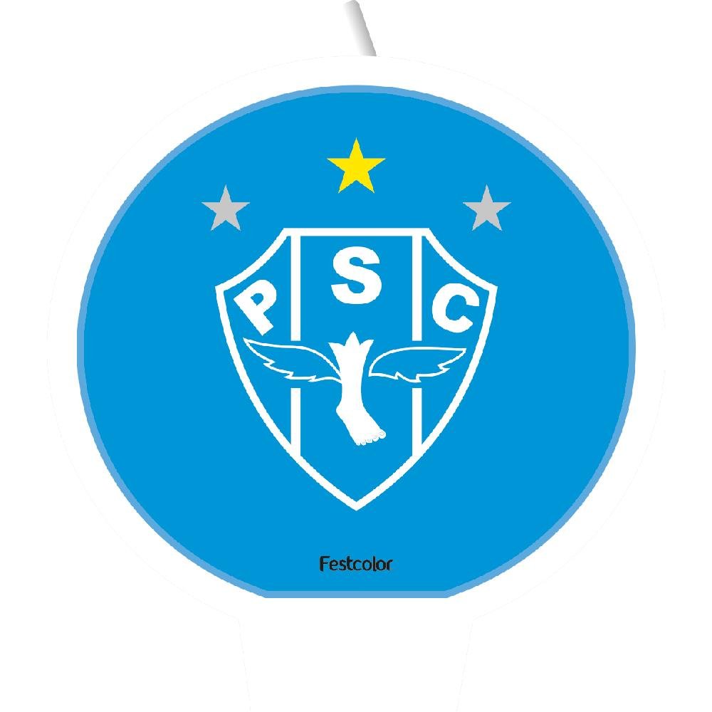 Vela Plana Paysandu Oficial - Embalagem com 1 unidade.