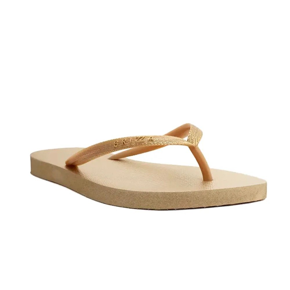 Chinelo Arezzo Brizza Z19026 0006 0001u (33-40) Dourado Gold Jelly com 12 Pares