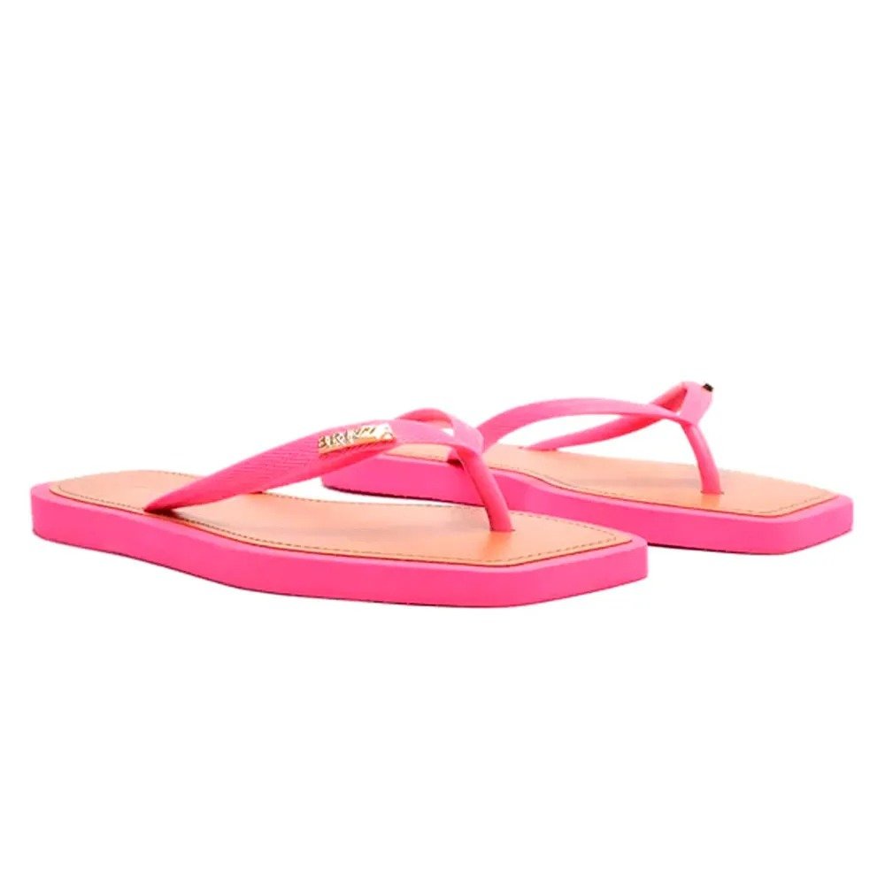 Chinelo Arezzo Brizza Z19027 0001 0023 (33-40) Rosa Hot Pink Jelly H11 com 12 Pares