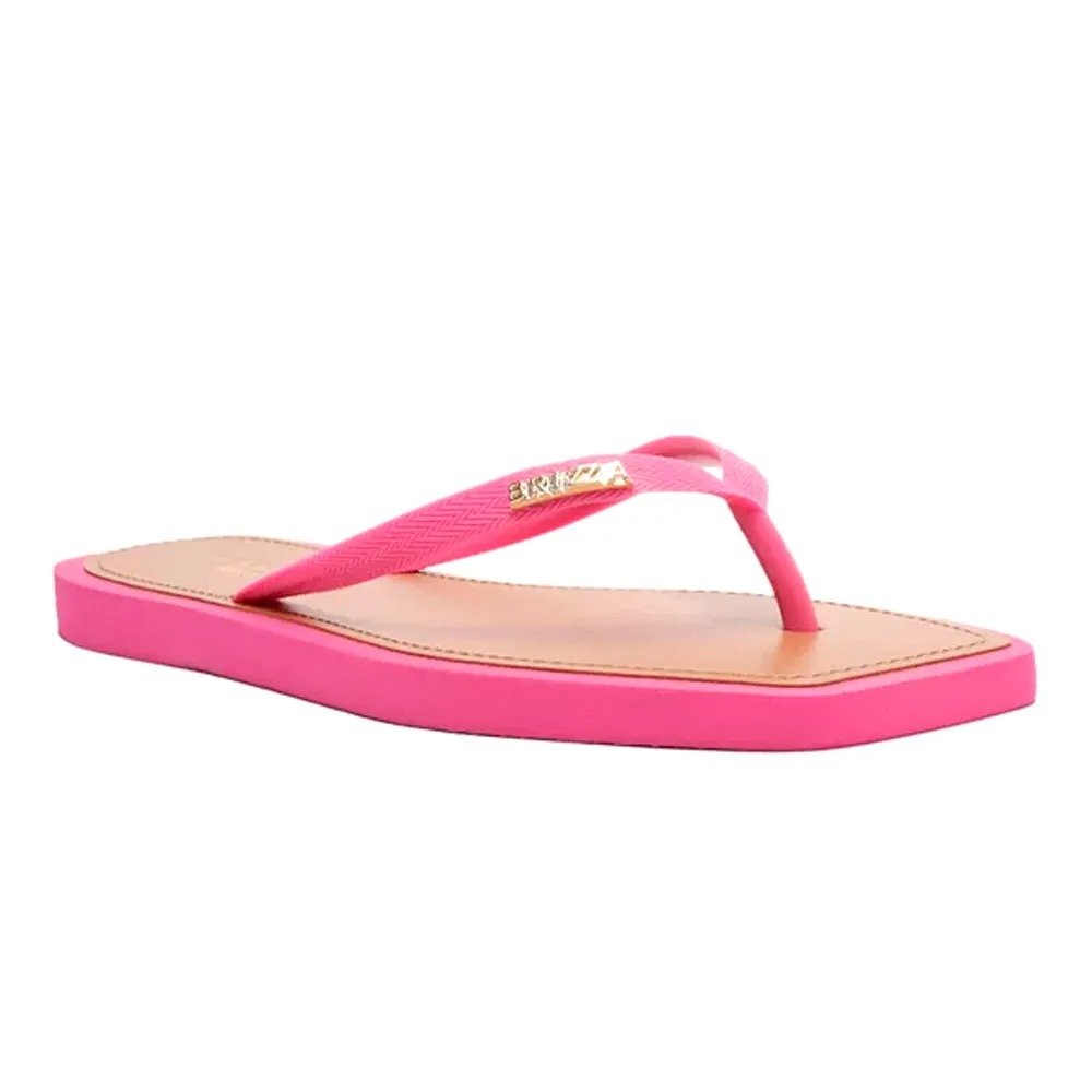 Chinelo Arezzo Brizza Z19027 0001 0023 (33-40) Rosa Hot Pink Jelly H11 com 12 Pares
