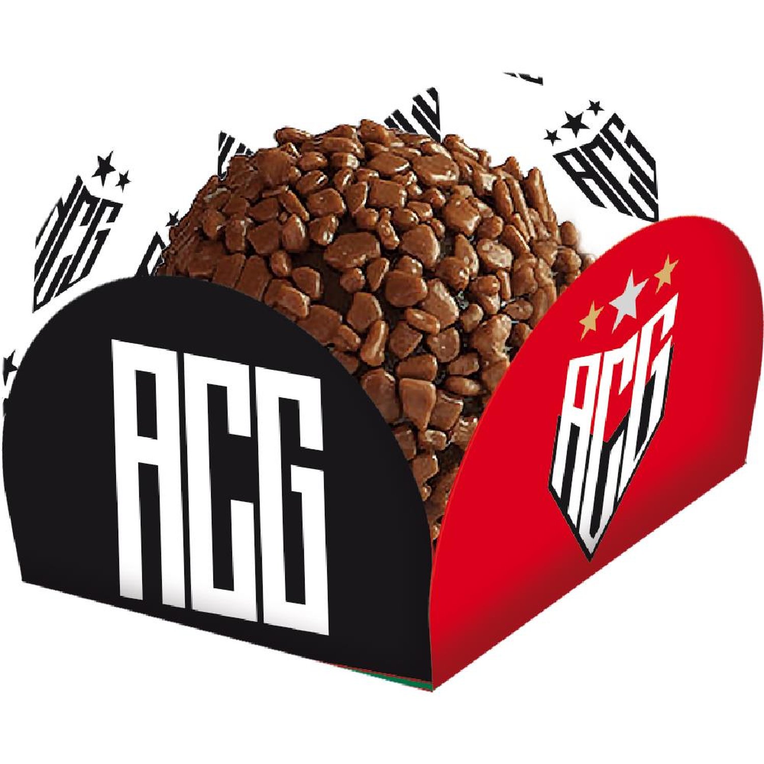Porta Forminha Atletico Goianiense Oficial - Embalagem com 40 unidades.