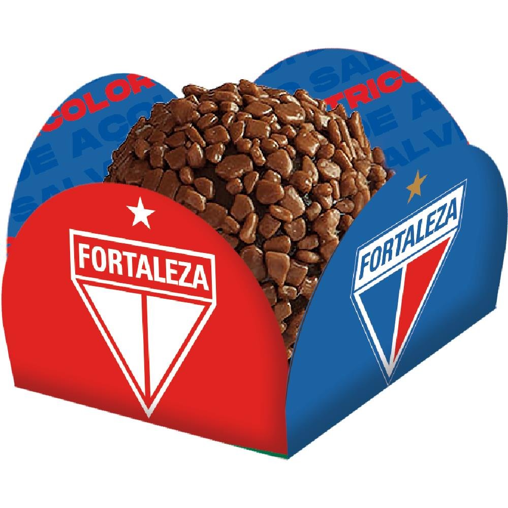 Porta Forminha Fortaleza Oficial - Embalagem com 40 unidades.