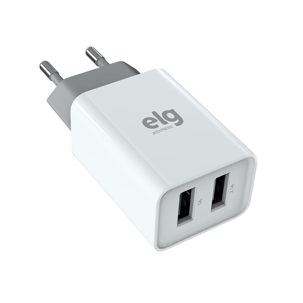 WC124E - Carregador De Parede Universal 2 Portas USB