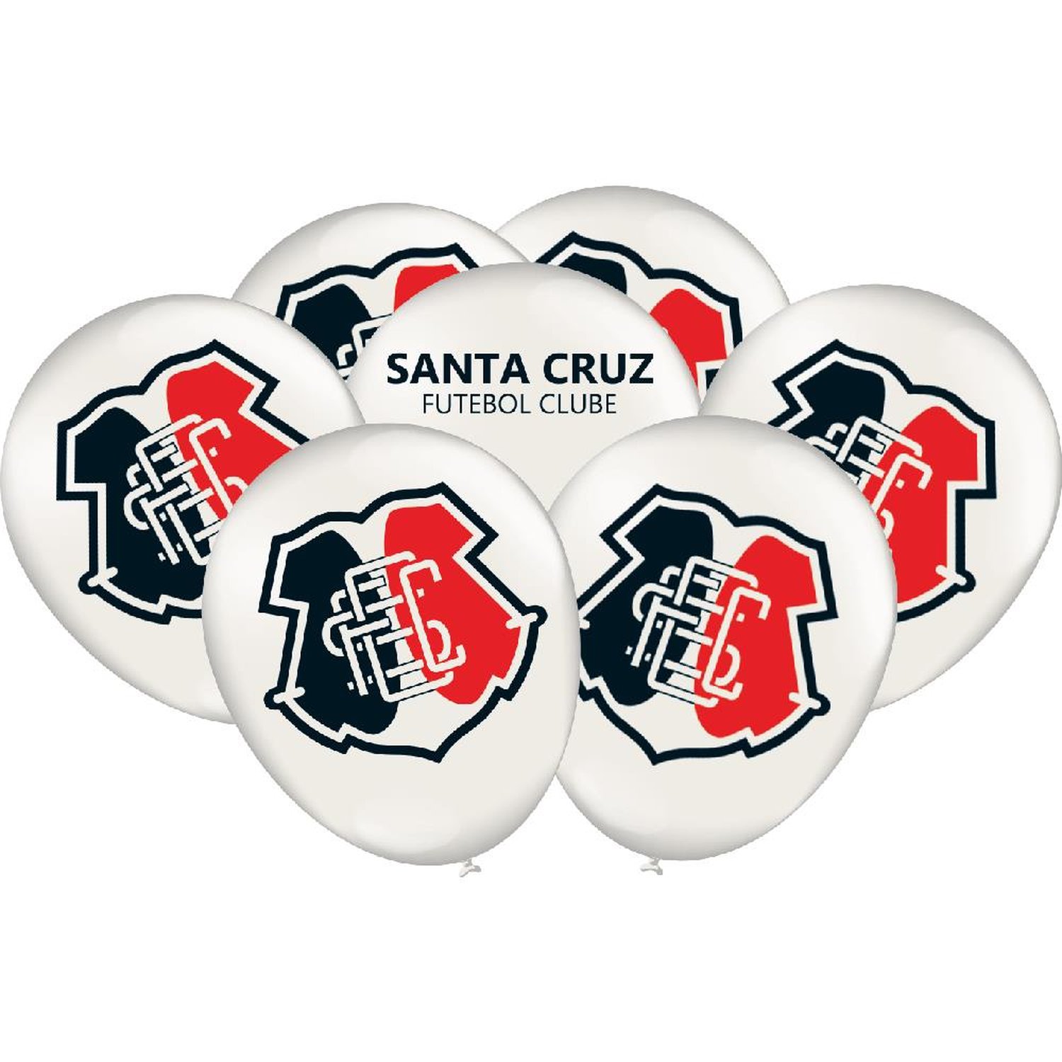 Balao Santa Cruz Oficial - Embalagem com 25 unidades.