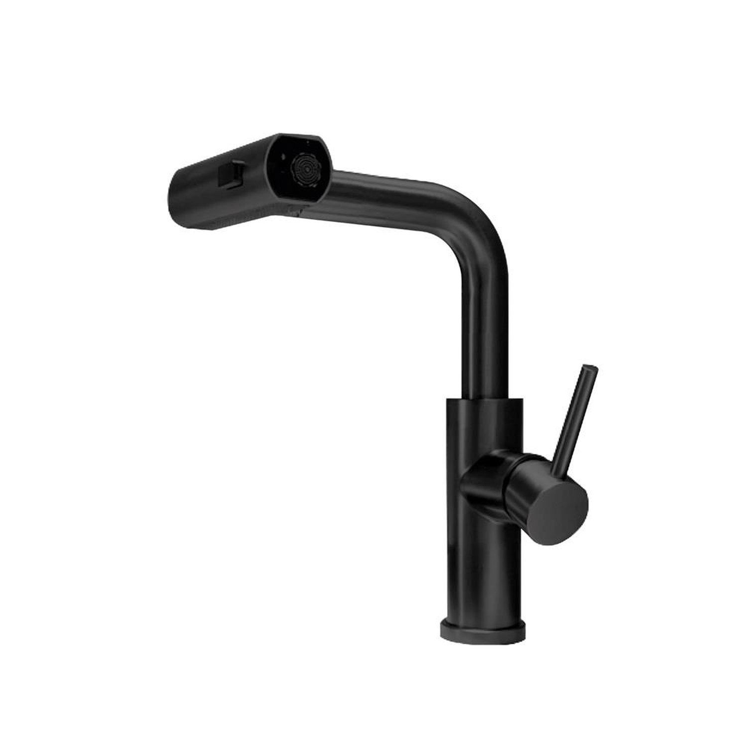 Torneira Premium Monocromado Rotação 1080° 3 Jatos - Preto