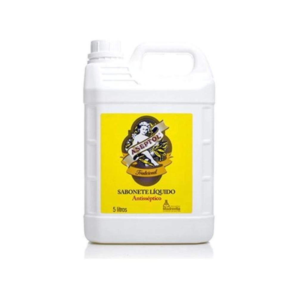 Sabonete Liquido Aseptol 5 Litros Tradicional