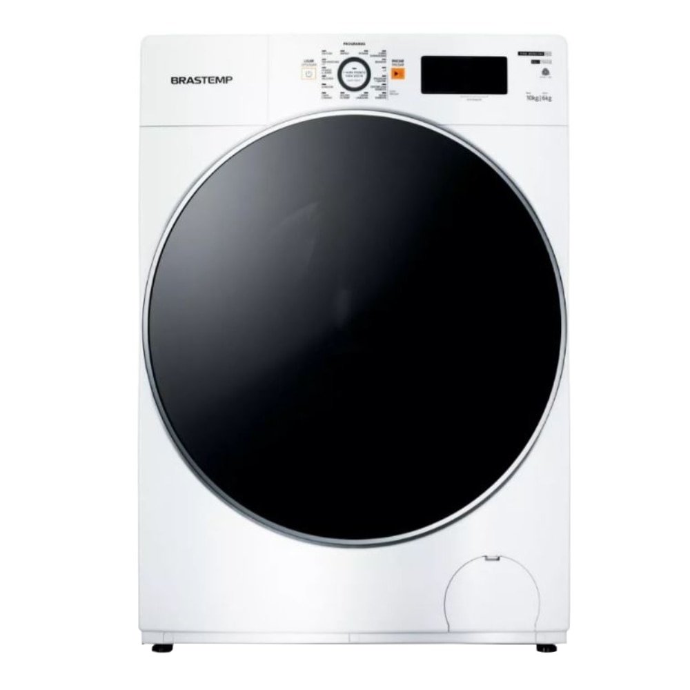 Lavadora e Secadora Brastemp 10 Kg BNQ10A - 17 Ciclos, Branca, 110V
