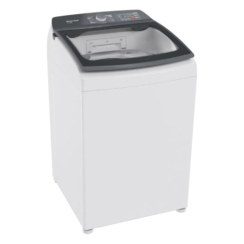 Lavadora Automática Brastemp 17 Kg BWK17AB - 480W, Branca, 110V