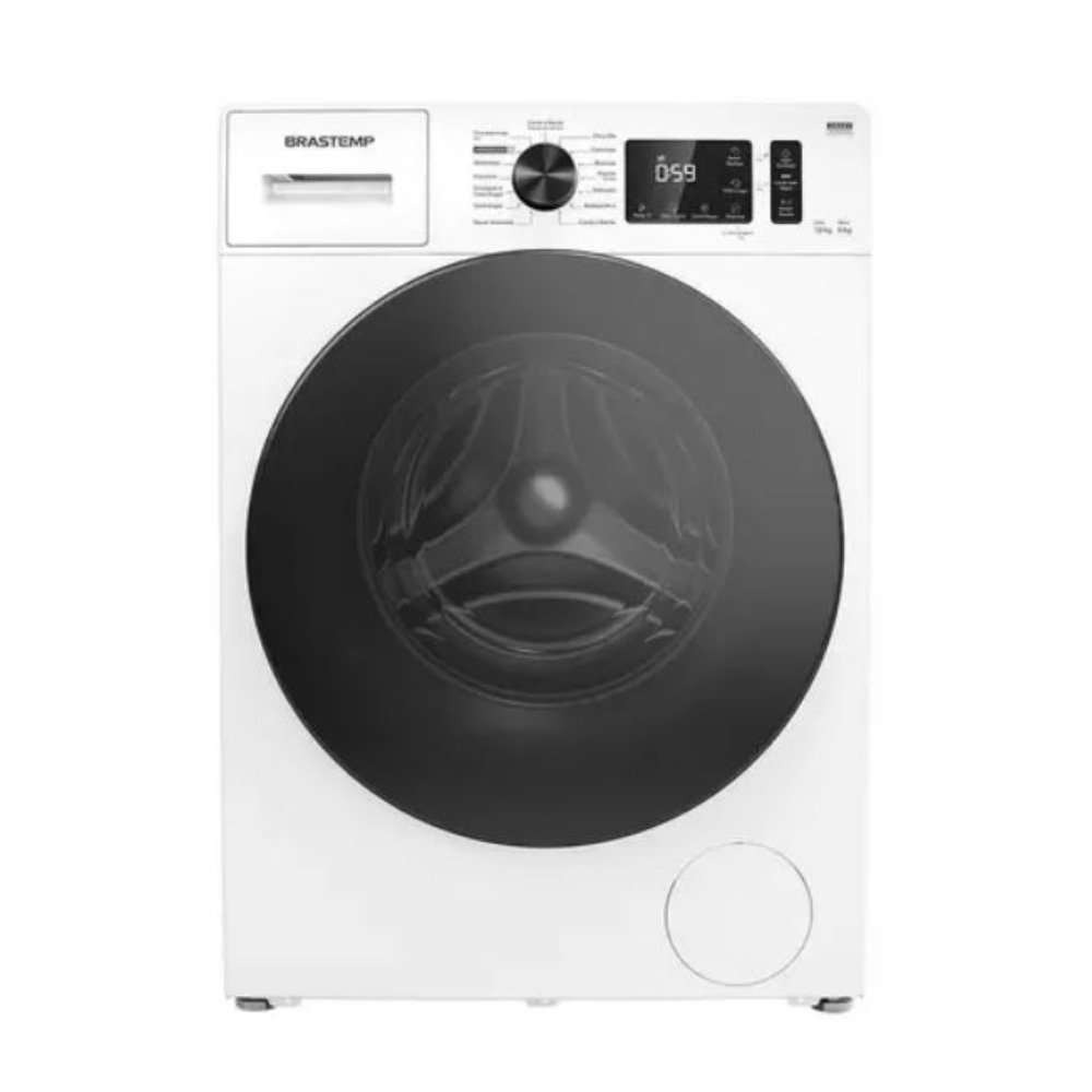 Lavadora e Secadora Brastemp 10 Kg BNO10A - 15 Ciclos, Branca, 110V
