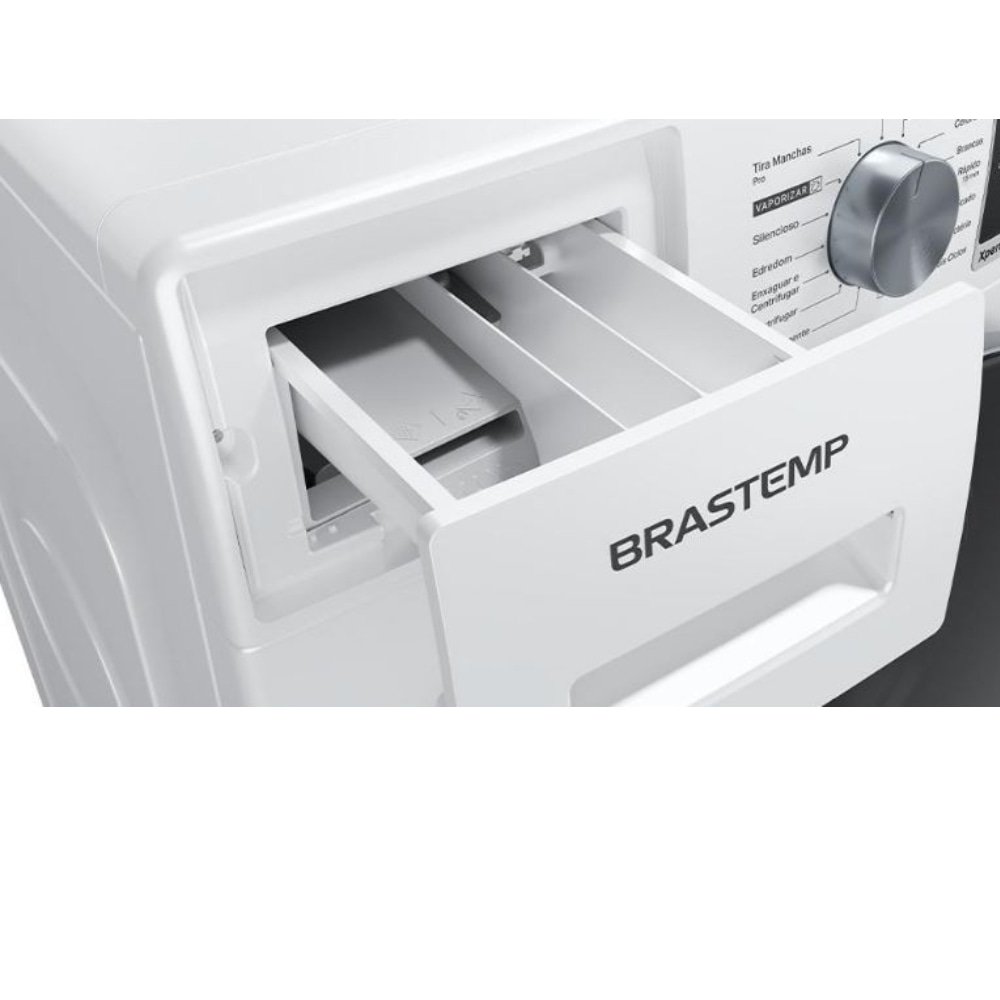 Lavadora e Secadora Brastemp 10 Kg BNO10A - 15 Ciclos, Branca, 110V