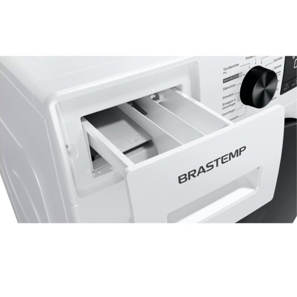 Lavadora e Secadora Brastemp 10 Kg BNC10A - 24 Ciclos, Branca, 220V