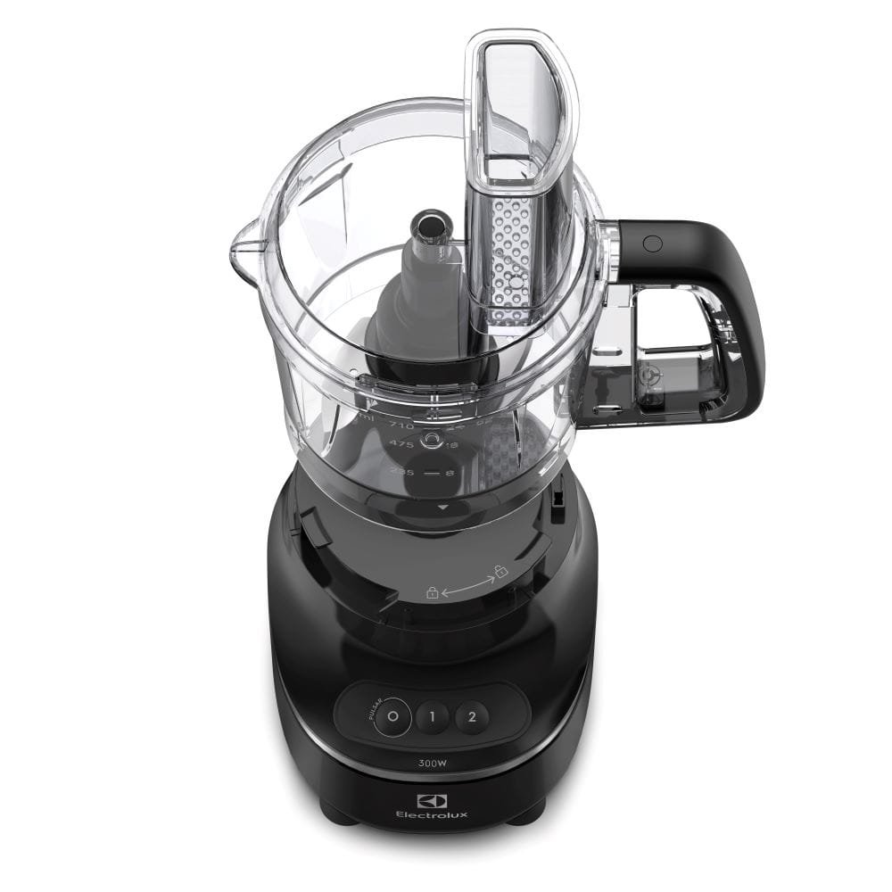 Processador de Alimentos Electrolux Efficient EFP500 - 2 Velocidades + Pulsar, 300W, Preto, 220V
