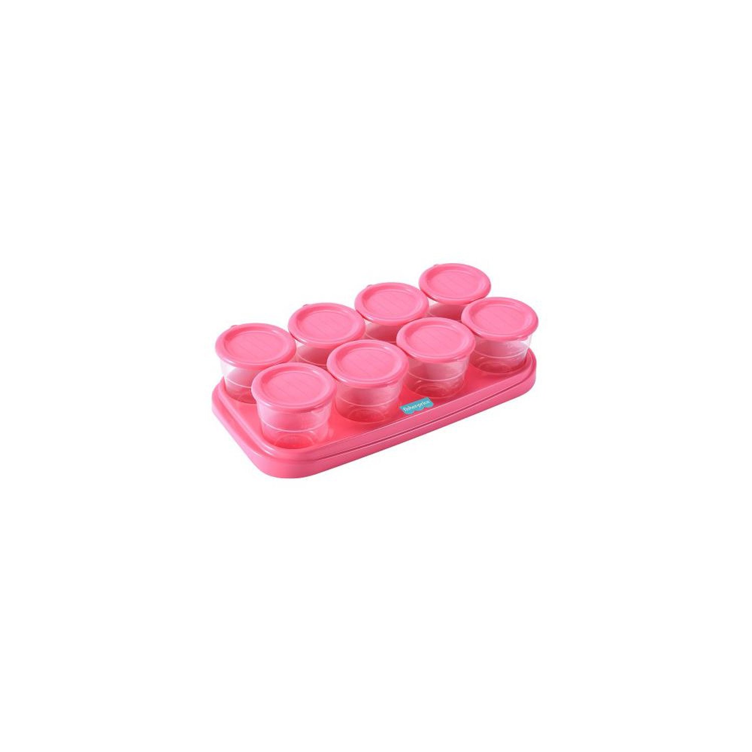 Potes Para Congelar Papinha Na Bandeja Prep & Fresh Fisher Price Rosa Fisher-Price - BB1081