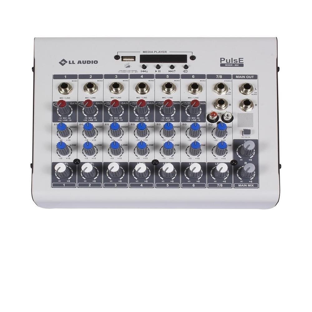Mesa De Som 8 Canaias Pulse 802 LL