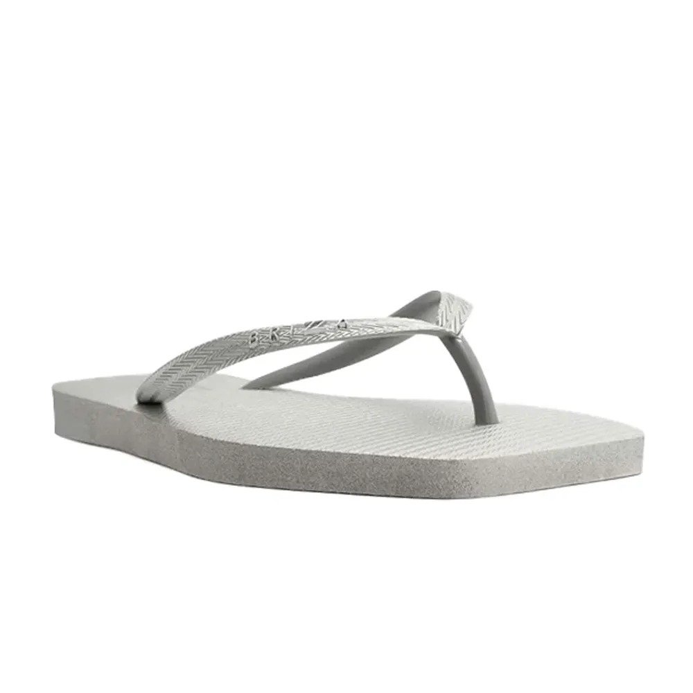 Chinelo Arezzo Brizza Z19027 0010 0002u 33-40 Prateado Jelly com 12 Pares