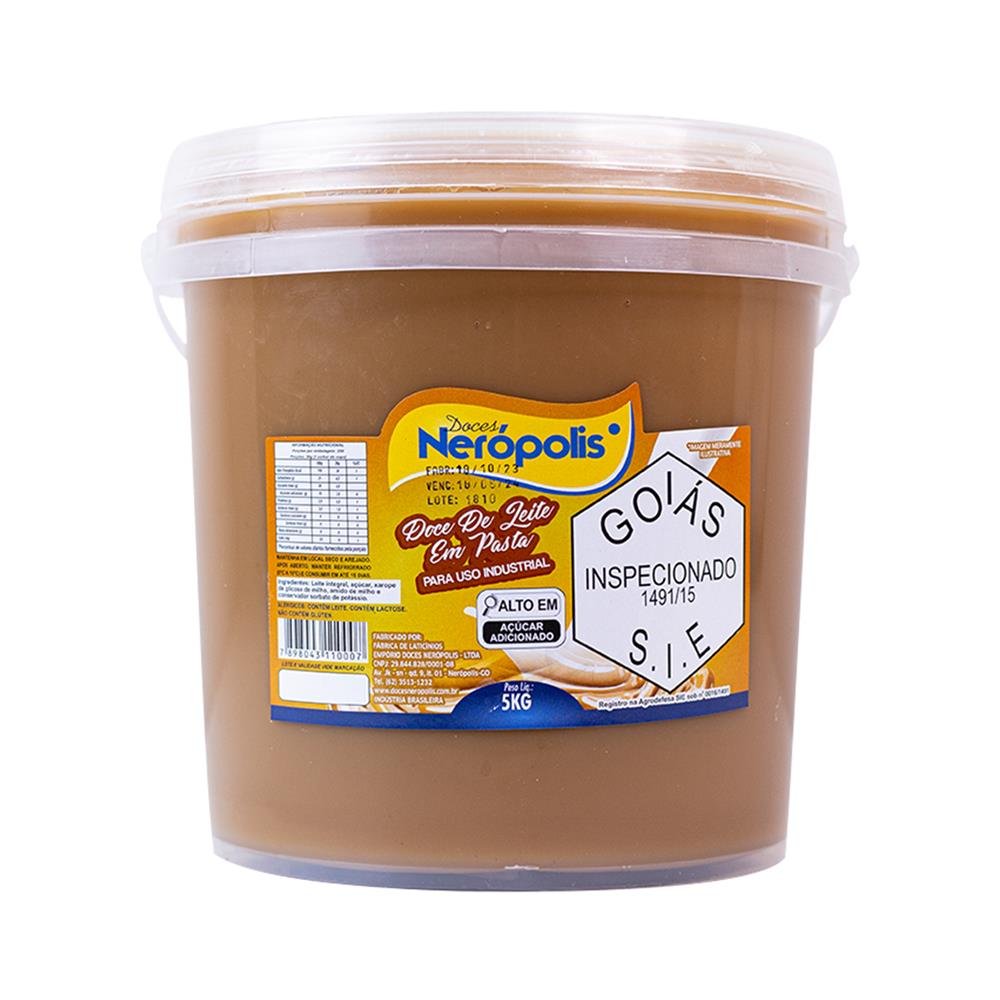 Doce de Leite Cremoso para Confeitaria 5kg