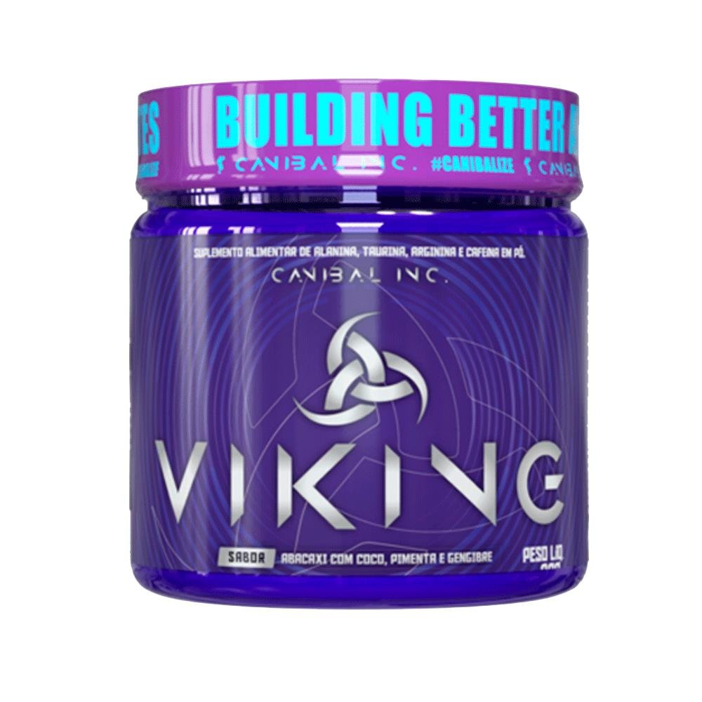 Pre Treino Viking 300g Abacaxi Com Coco Canibal Inc