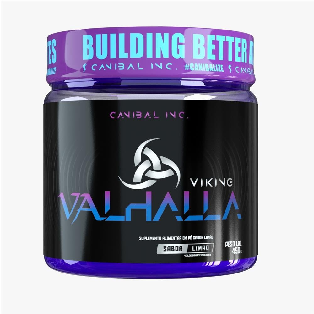 Pre Treino Viking Valhalla 450g Limao Canibal Inc