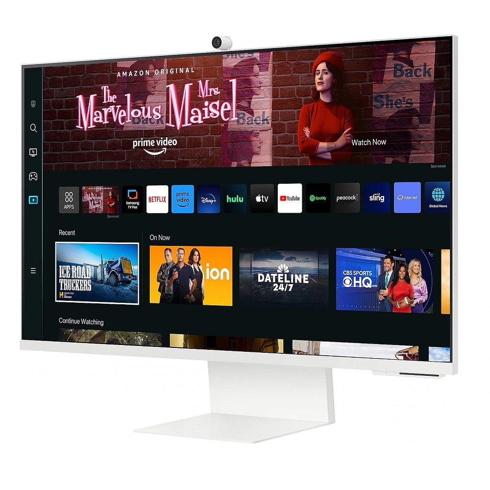 Monitor Smart Samsung M8, 32", LED UHD 4K, HDMI, DisplayPort, USB-C, Som Integrado - LS32CM801ULXZD