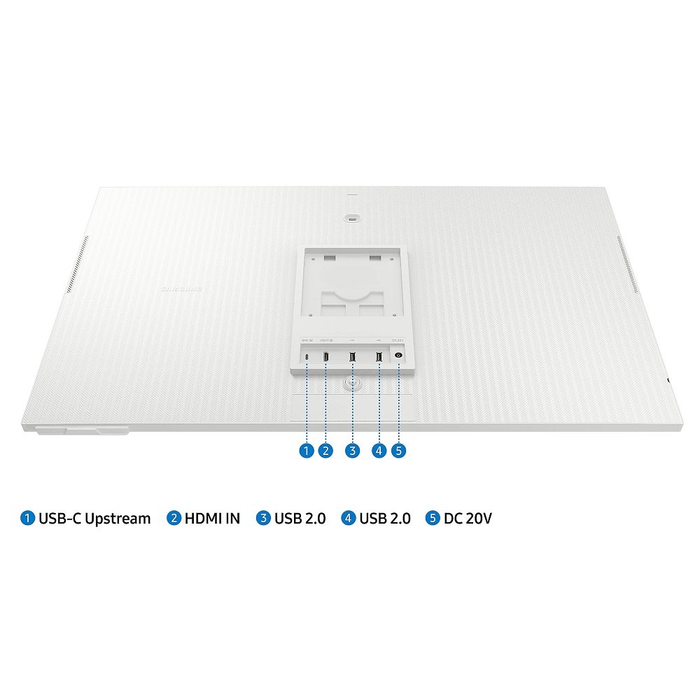 Monitor Smart Samsung M8, 32", LED UHD 4K, HDMI, DisplayPort, USB-C, Som Integrado - LS32CM801ULXZD