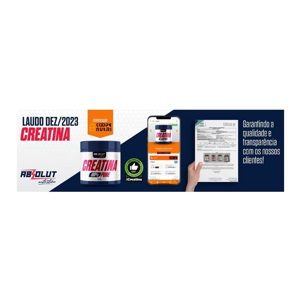 Creatina 100% Pure 300g Absolut Nutrition