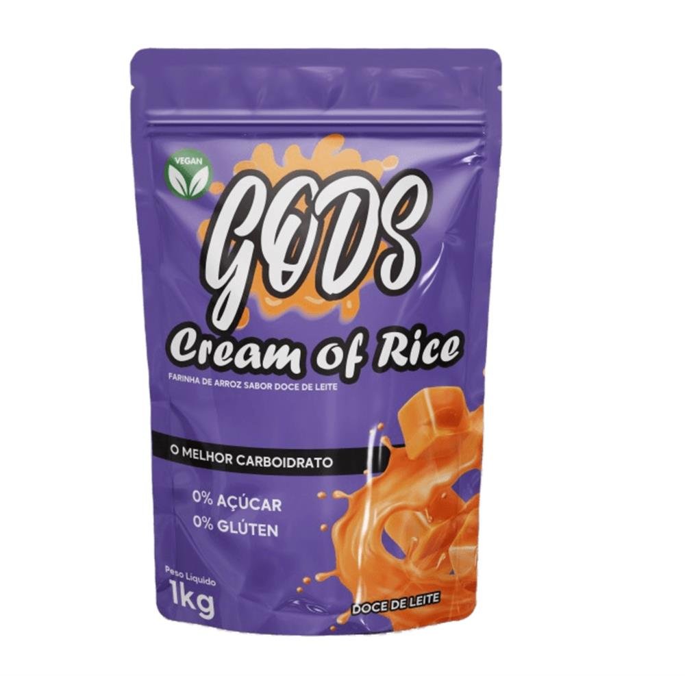 Farinha De Arroz Cream Of Rice 1kg Doce de Leite Canibal Inc