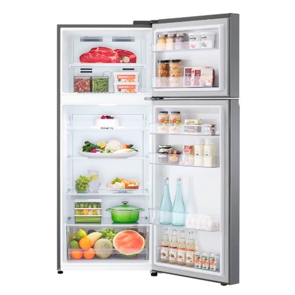 Refrigerador LG 395 Litros GN-B392PLM - Duplex, Frost Free, Inox, 110V