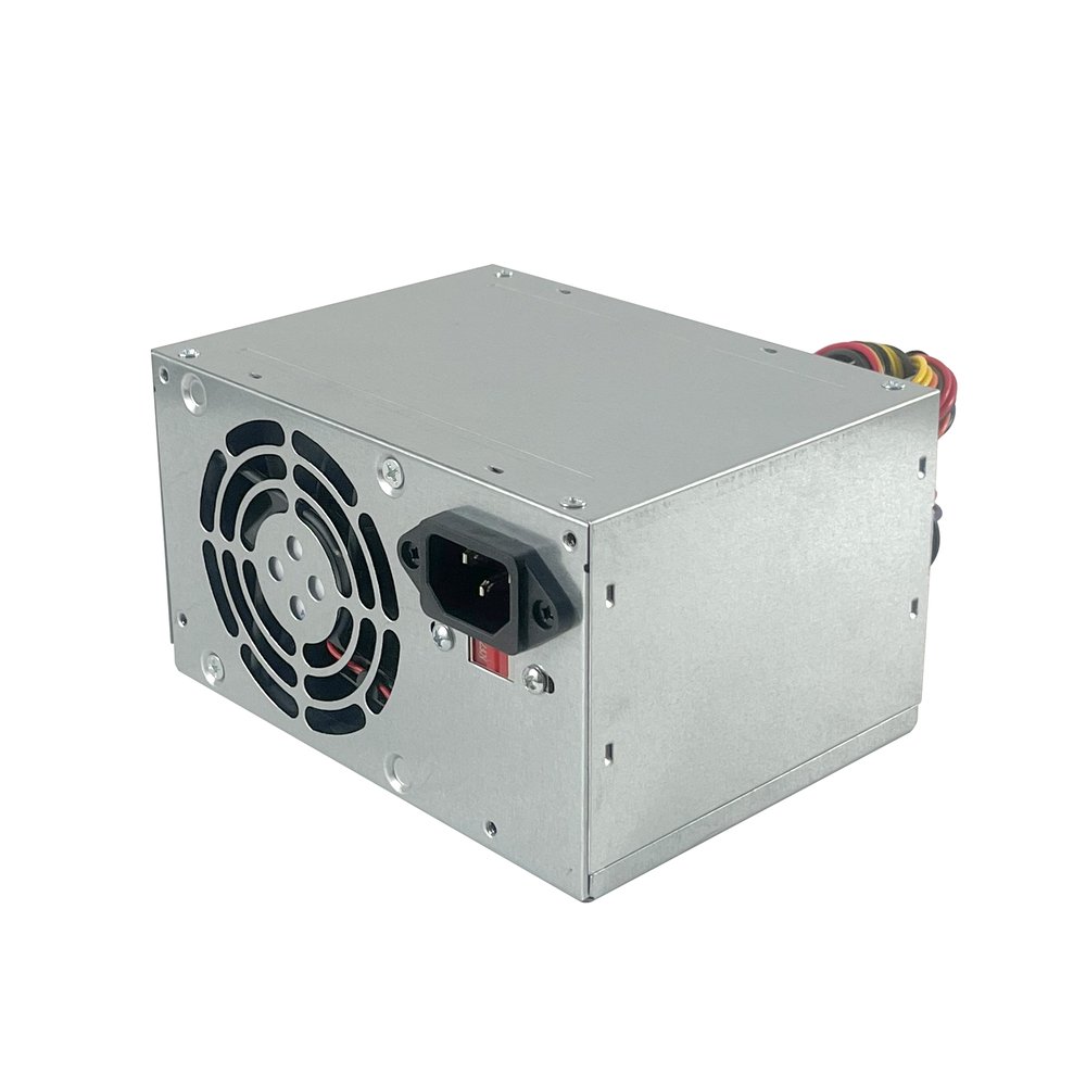 Fonte Prata Atx Ps-3 500W Com Cabo e Caixa Parda - Bluecase