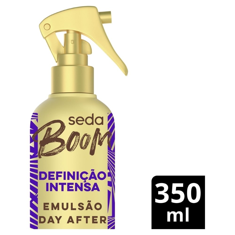 Creme Day After Seda Boom Definição Intensa Borrifador 350ml