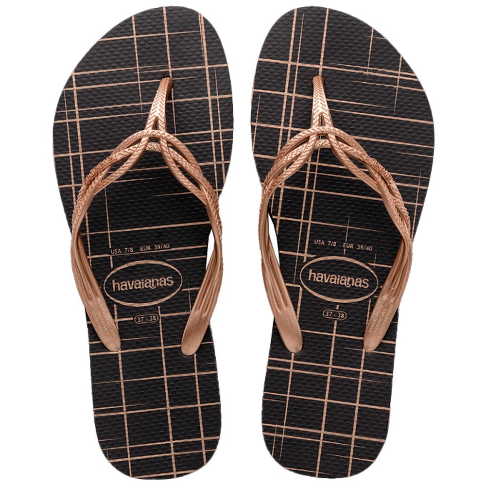 Havaianas Flash Sweet Retro 0090 Preto 41/42 com 12 Pares